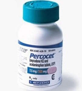 Percocet sin receta
